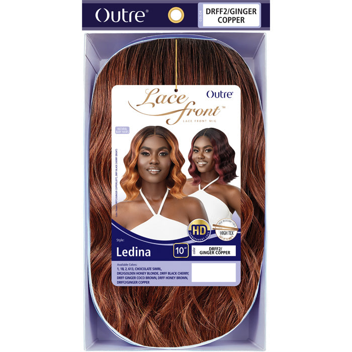 Outre HD Transparent Lace Front Wig - LEDINA