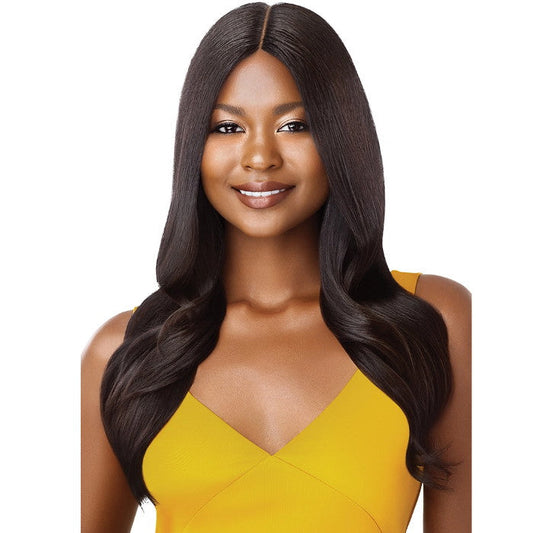 Outre The Daily Wig 100% Unprocessed Human Hair Lace Part Wig - STRAIGHT V-CUT 22"