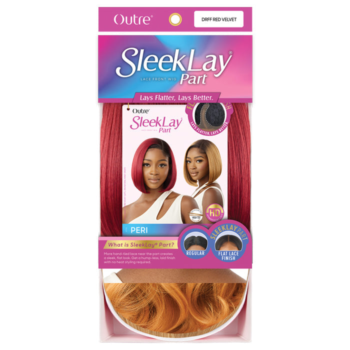 Outre Sleeklay Part HD Lace Front Wig - PERI