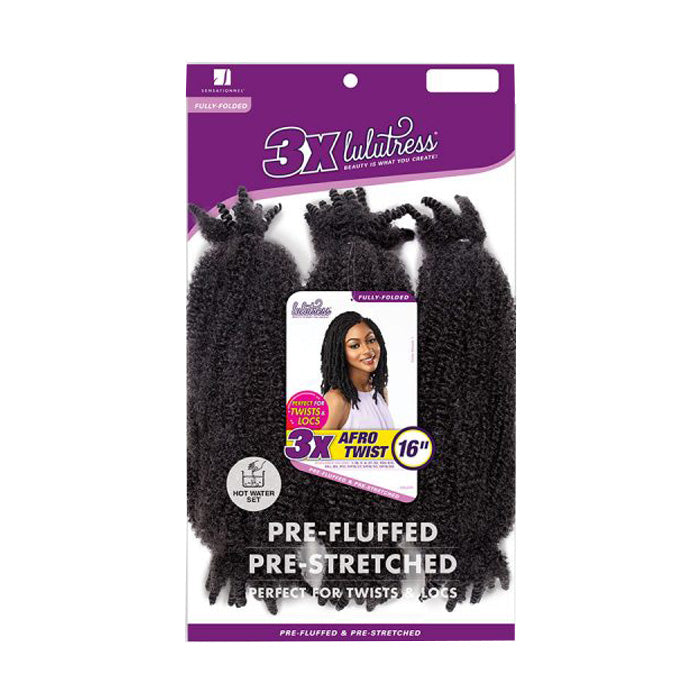 Sensationnel Lulutress Fully-Folded Braid - 3X AFRO TWIST 16"