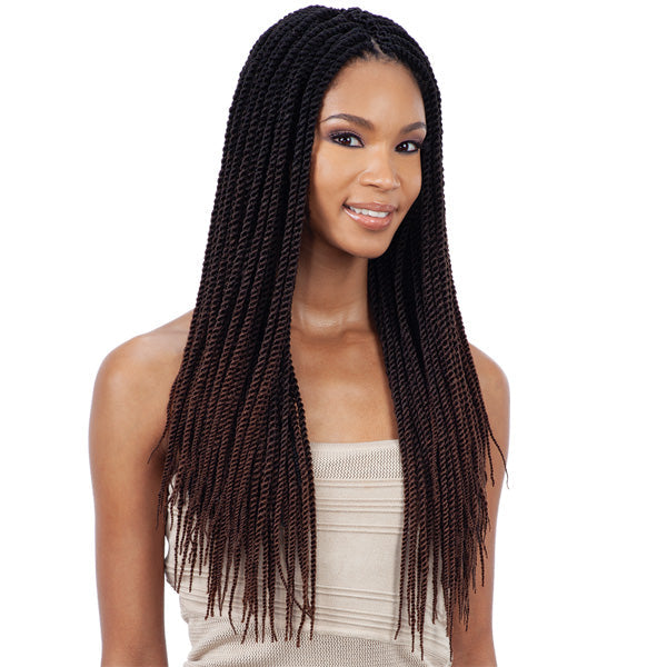 Mayde Beauty Mighty Pack Pre-Looped Crochet Braid - 3X 45 SENEGAL TWIST 12"