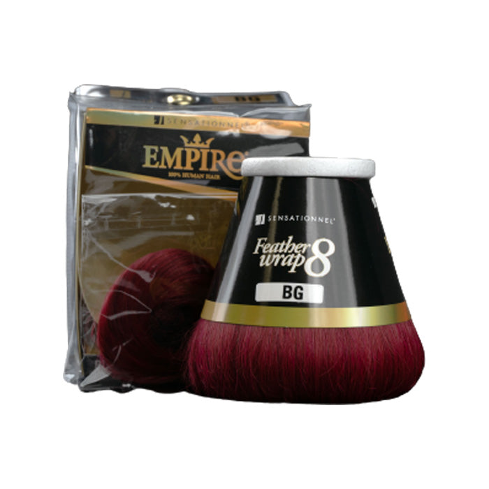 Sensationnel Empire Bump 100% Human Hair Weave - FEATHER WRAP 8