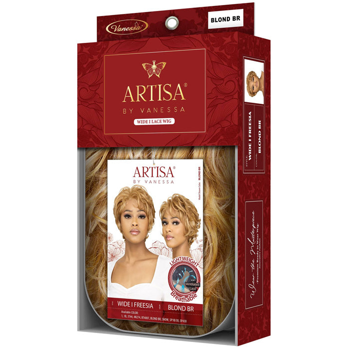 Vanessa Artisa Glueless Lace Front Wig - WIDE I FREESIA