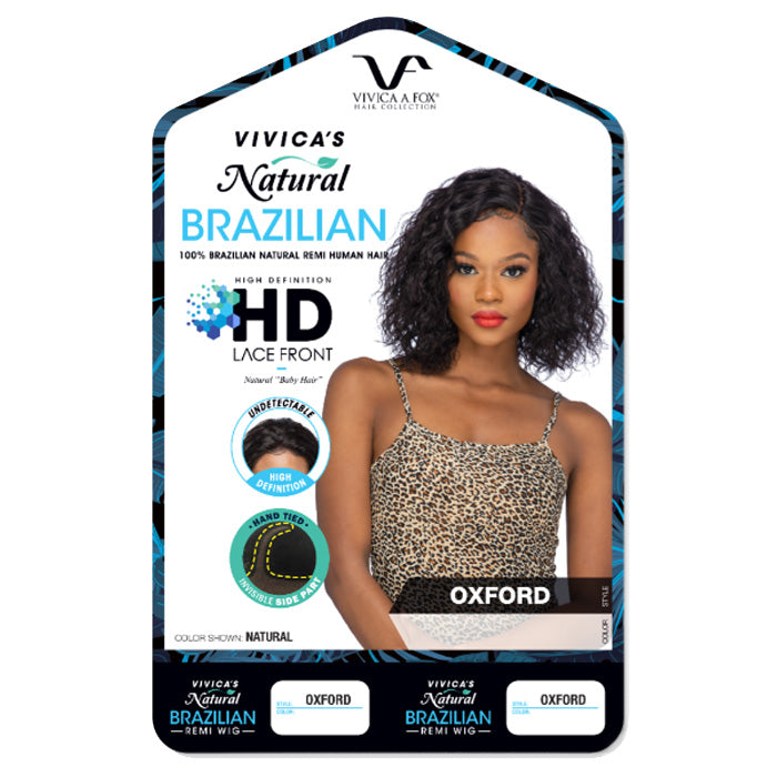 Vivica A Fox 100% Brazilian Remy Human Hair HD Lace Front Wig - OXFORD
