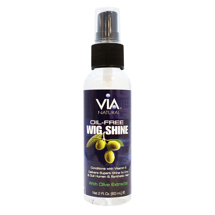 Via Natural Oil Free Wig Shine 2 Oz/4 Oz