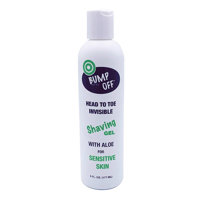 Bump Off Invisible Shaving Gel With Aloe for Sensitive Skin 6 oz