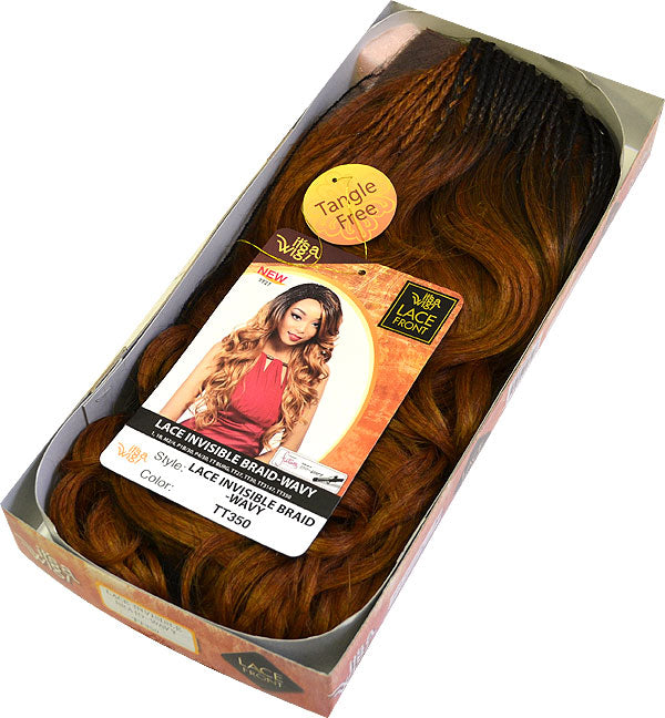 It's a Wig Lace Front Wig INVISIBLE BRAID WAVY