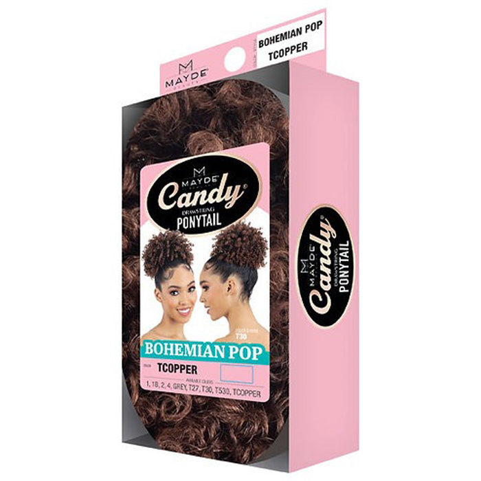 Mayde Candy Drawstring Ponytail - BOHEMIAN POP