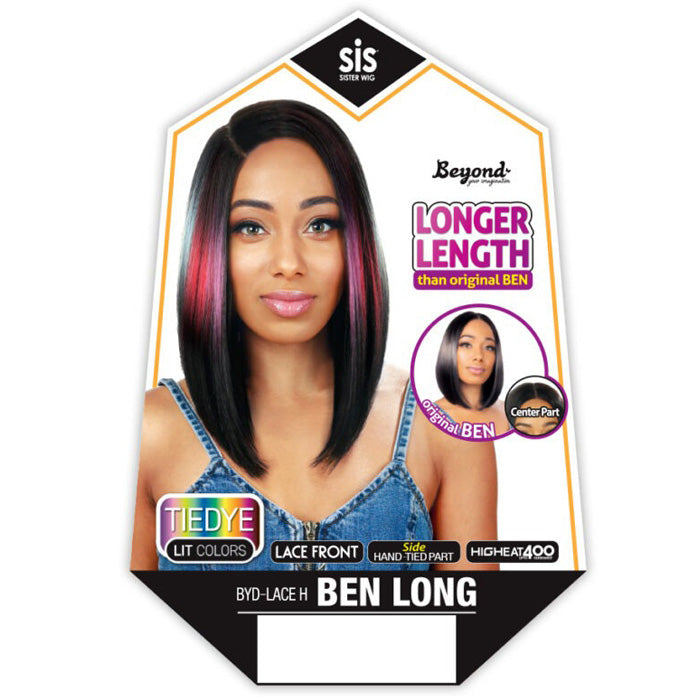 Zury Sis Beyond Hand-Tied Lace Side Part Wig - BYD-LACE H BEN LONG