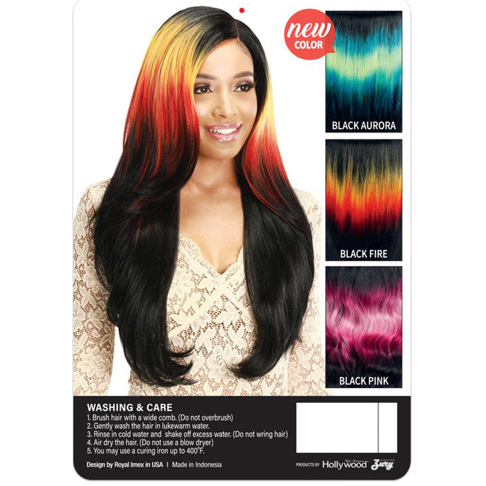 Zury Sis Layer Beam Colors 5" Deep HD Lace Front Wig - LF-PALI