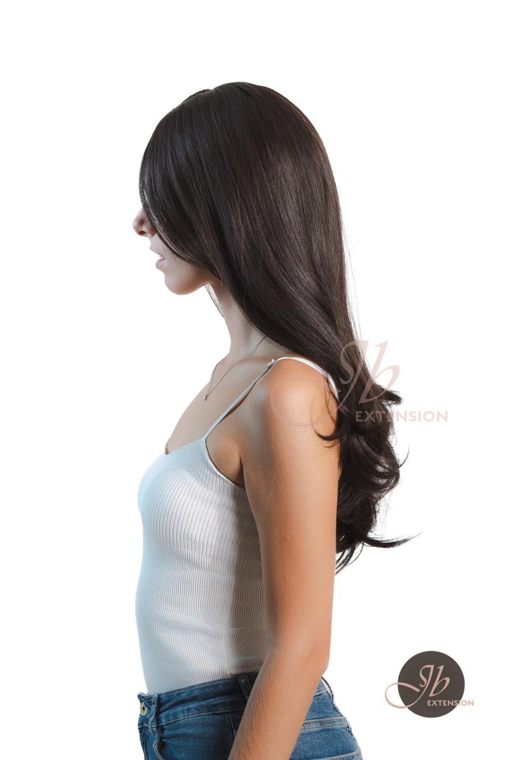 JBEXTENSION 26 Inches Soft Black Curly Wig MELANIE