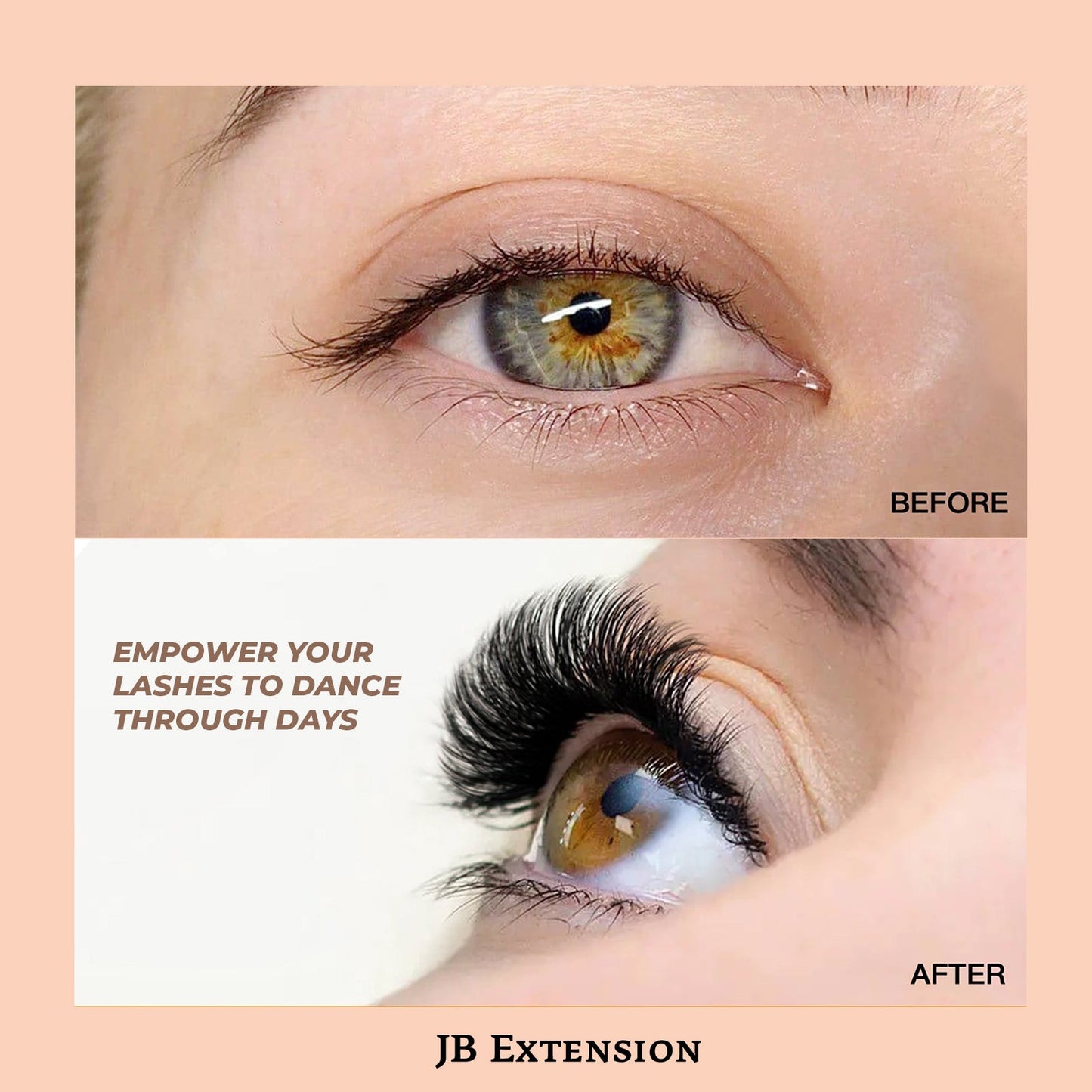JBextension DIY Cluster Lashes 72 Clusters Lashes NO GLUE Included¡¾Blossom Bloom-Lash¡¿