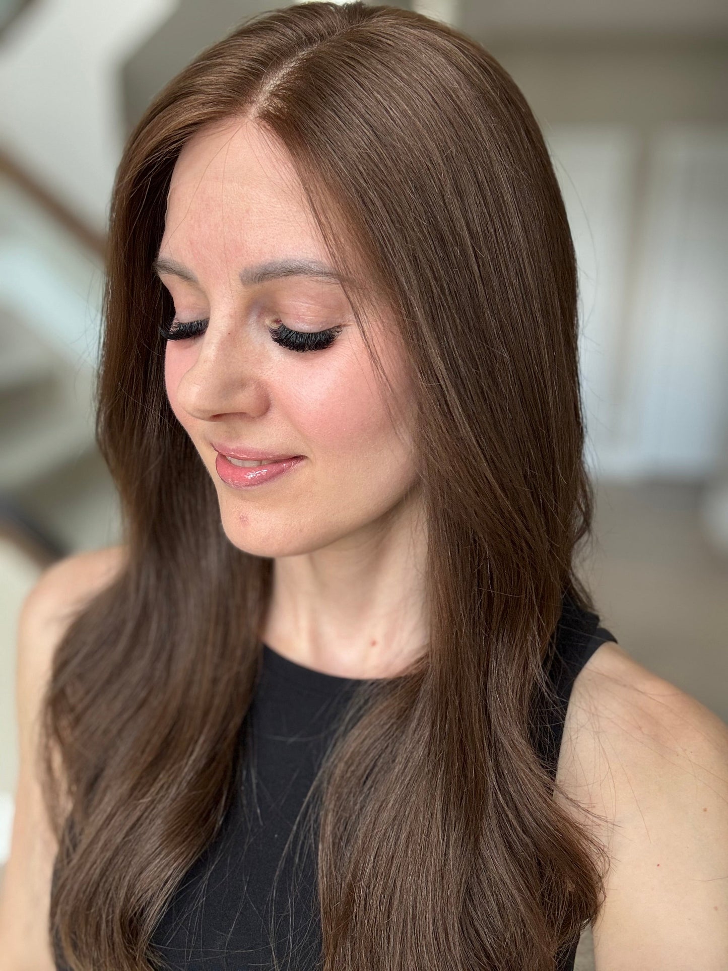 Euro Wig #2: 20" Medium Brown Comfort Cap (S/M)