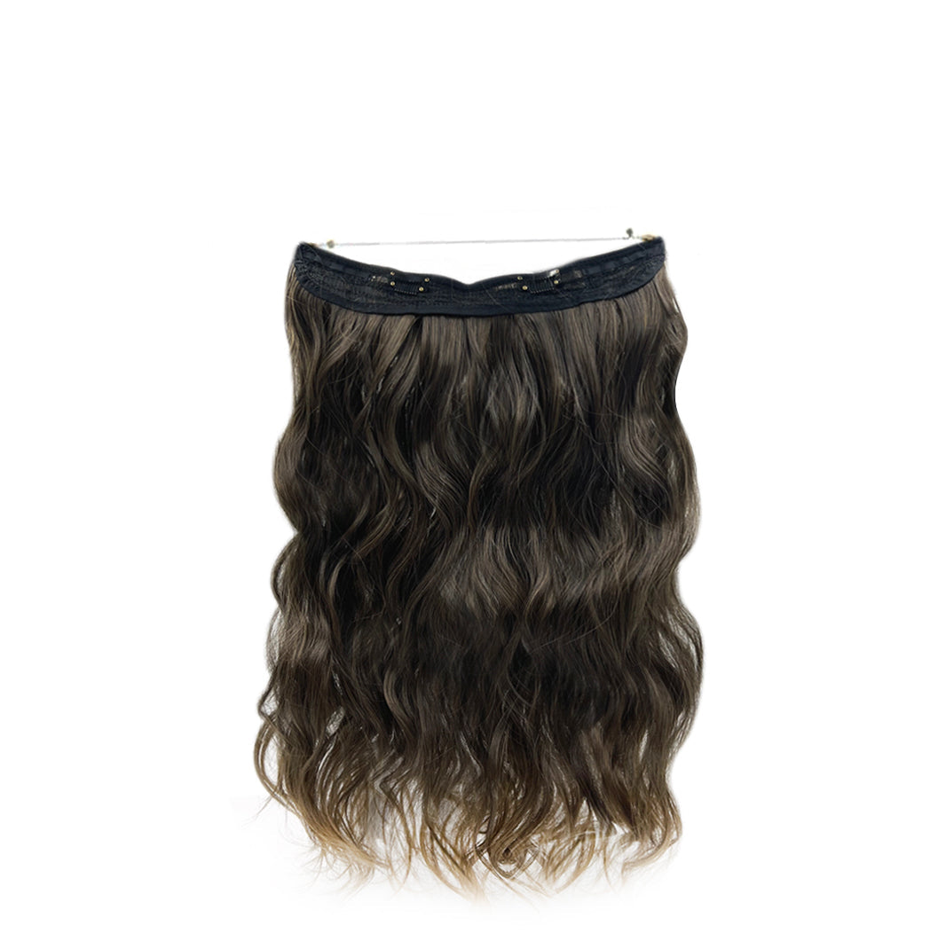 JBEXTENSION Halo Invisible Hair Extension Curly 20inch 130g