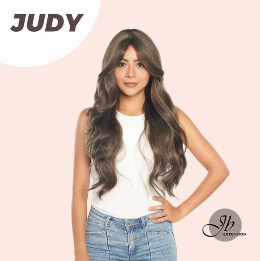 JBEXTENSION 26 Inches Long Curly Brown Color Wig JUDY