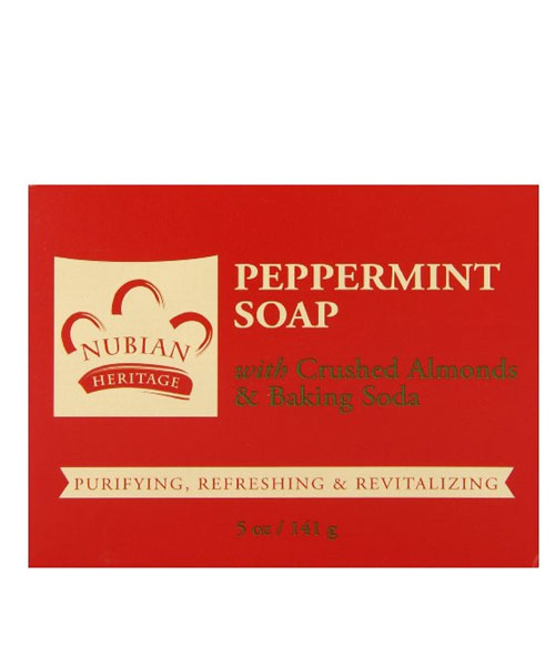 Nubian Heritage Peppermint & Aloe Soap 5 oz