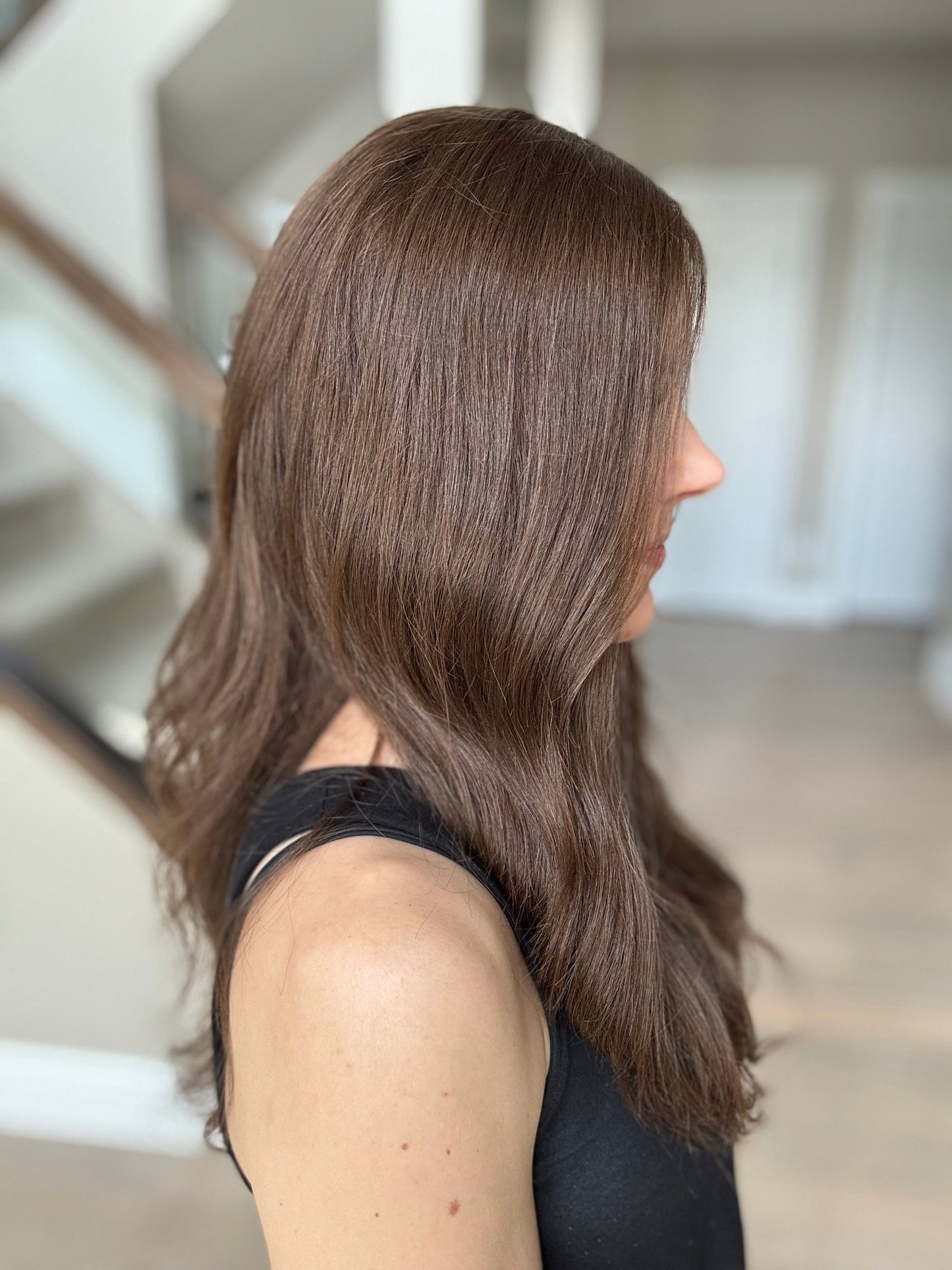 Euro Wig #2: 20" Medium Brown Comfort Cap (S/M)