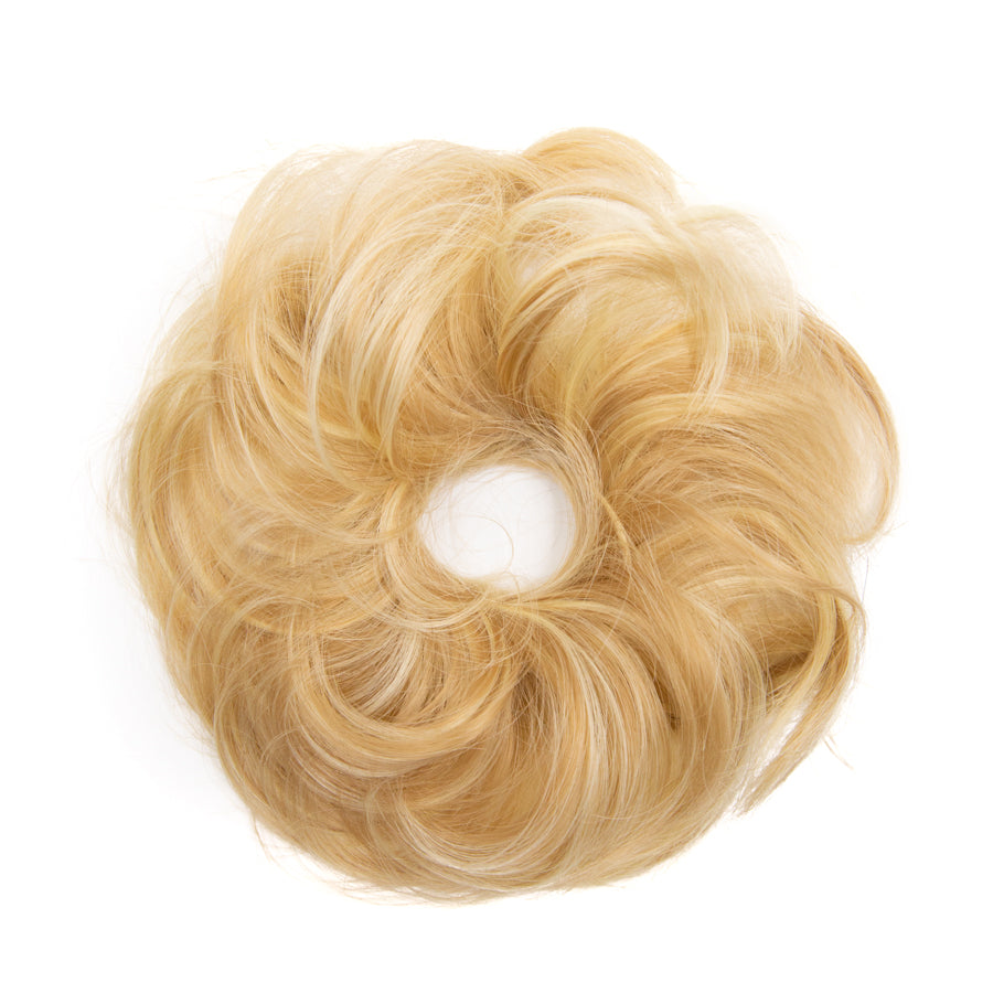 JBEXTENSION Messy Bun Hairpiece Hair Extension Ponytail with Elastic Rubber Band Updo Ponytail Hairpiece Synthetic Hair Extensions Scrunchies Ponytail Hairpieces for Women