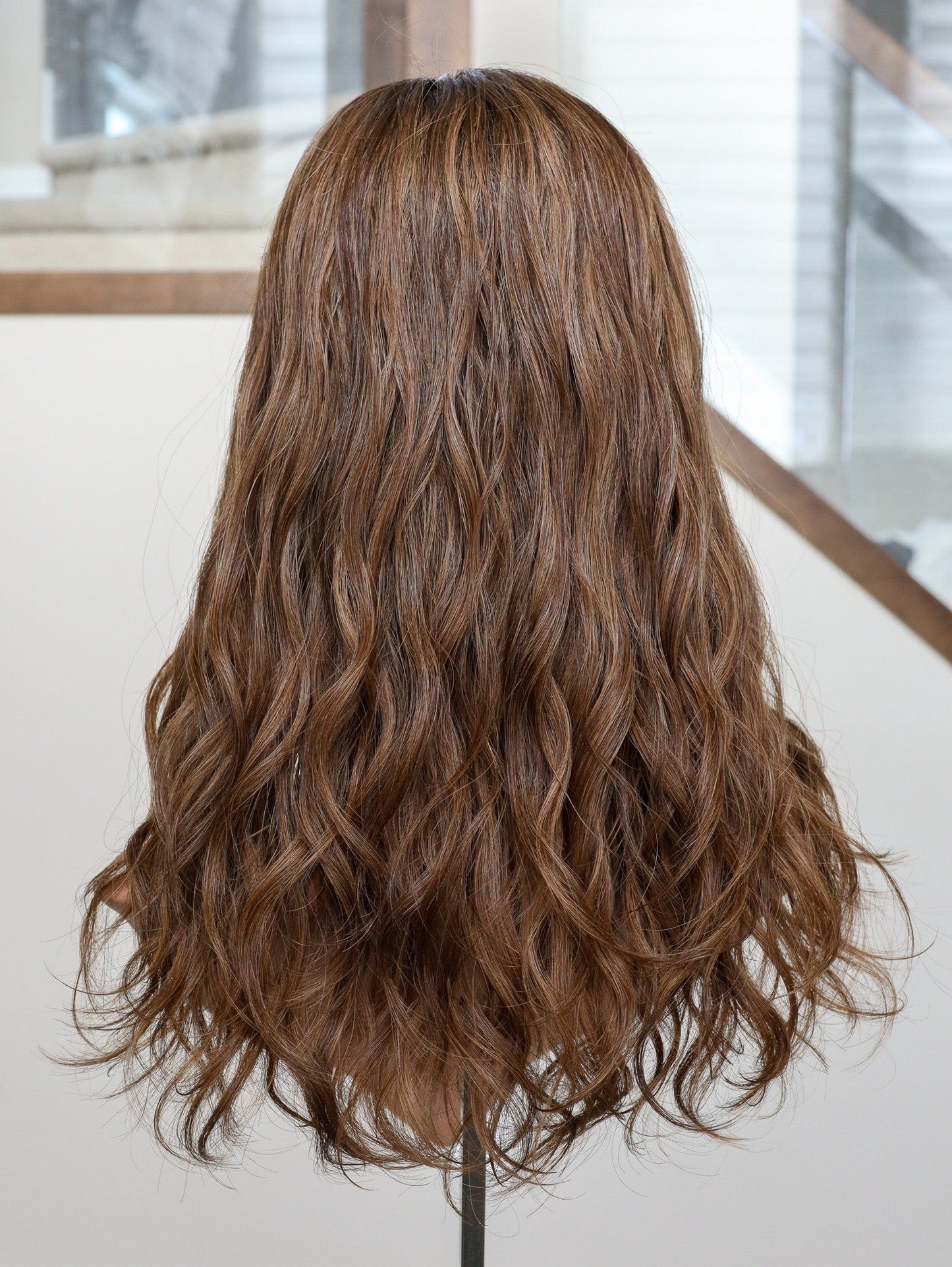 18" 9x9 Elana Wavy Closed Lace Topper