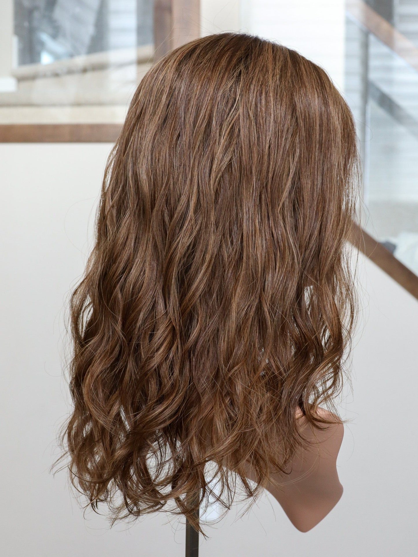 18" 9x9 Elana Wavy Closed Lace Topper