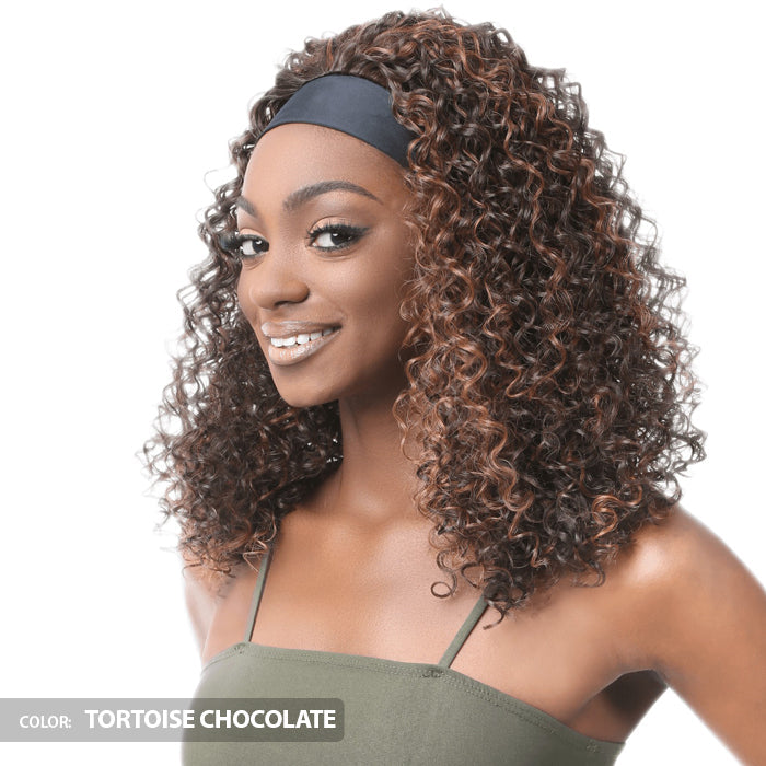 It's a Wig Head Band Wig - CURLY