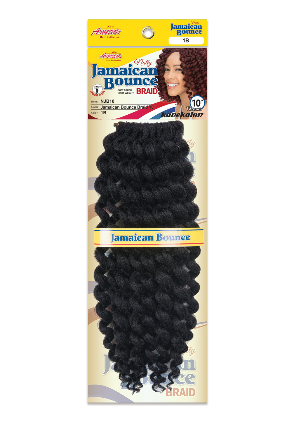 Amour Hair Collection Natty Jamaican Bounce 10"