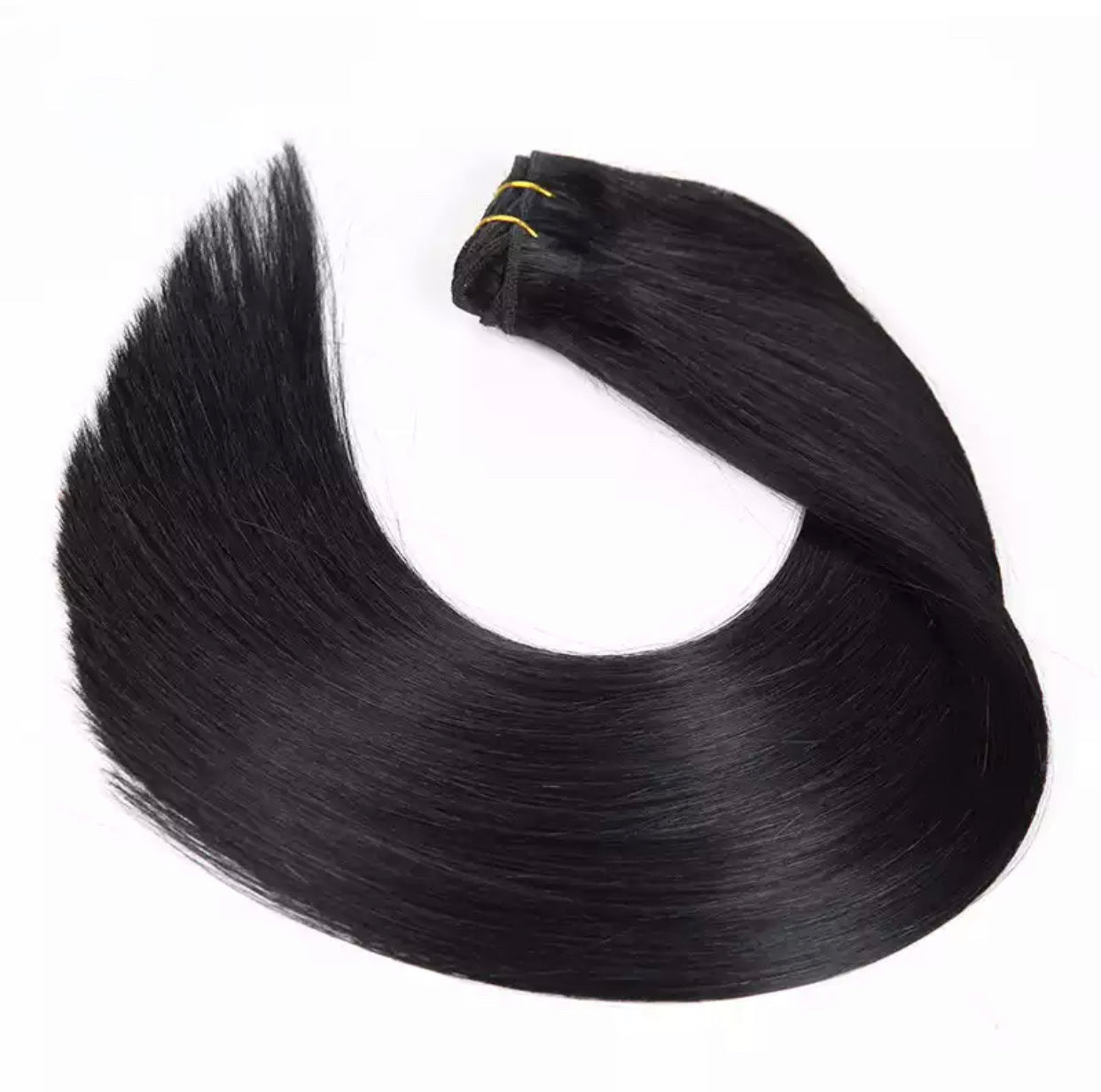 20 Inch  1# Virgin Remy Straight Human Hair Bundles 100% Unprocessed Remy Hair Bundles Natural Color