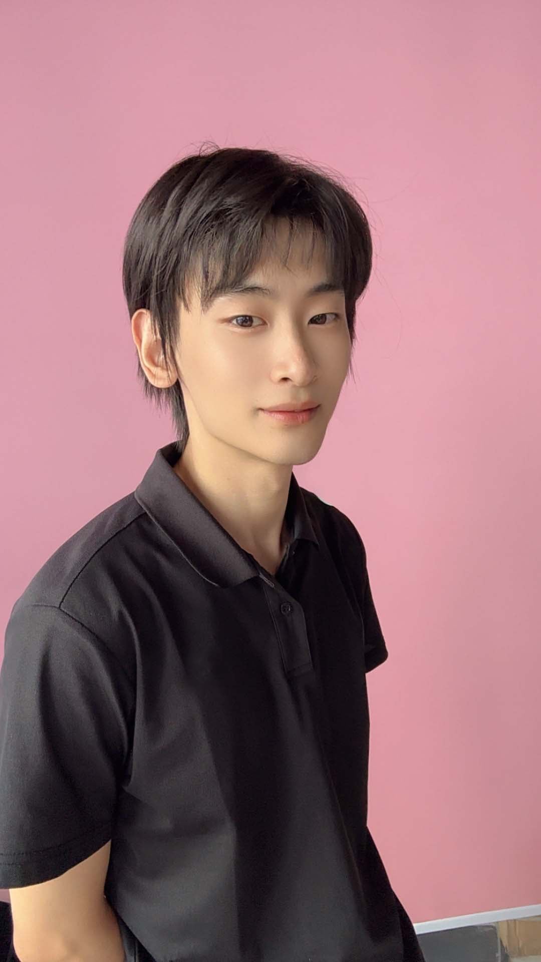 JBEXTENSION Short Hair 30% Real Human Hair Midnight Brown( Black/Brown) Unisex Wig Man Wig KEN