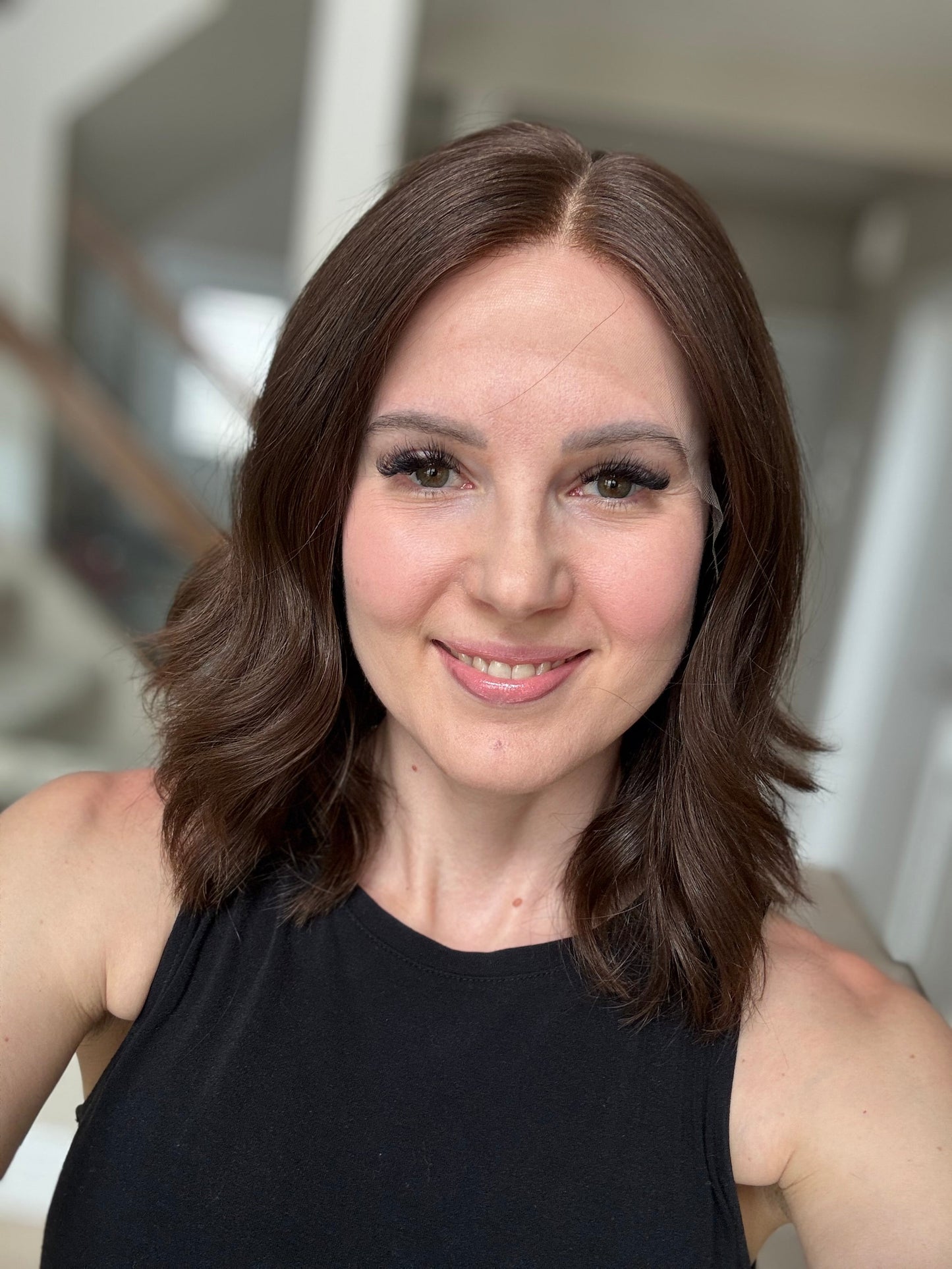 Euro Wig #11: 14" Medium Brown Luxury Cap (S)