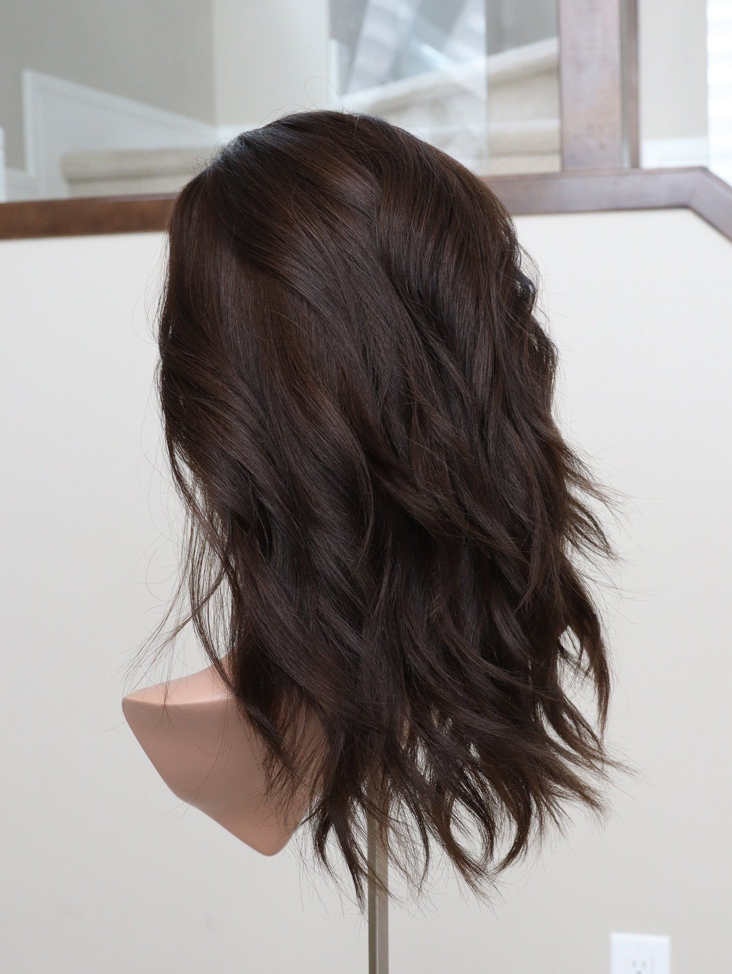 20" Dark Brown Bandfall Active Wig (S)