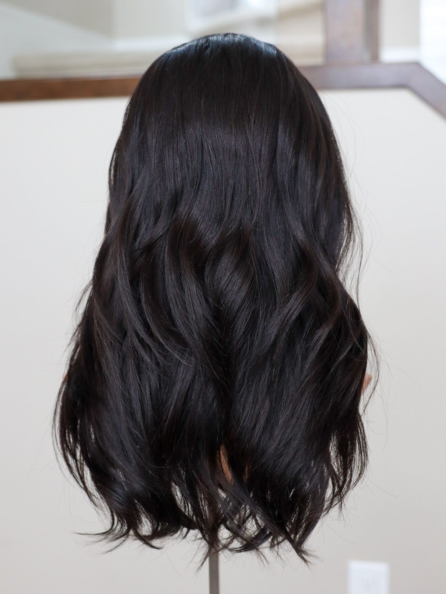 22" Natural Black Bandfall Active Wig (S)