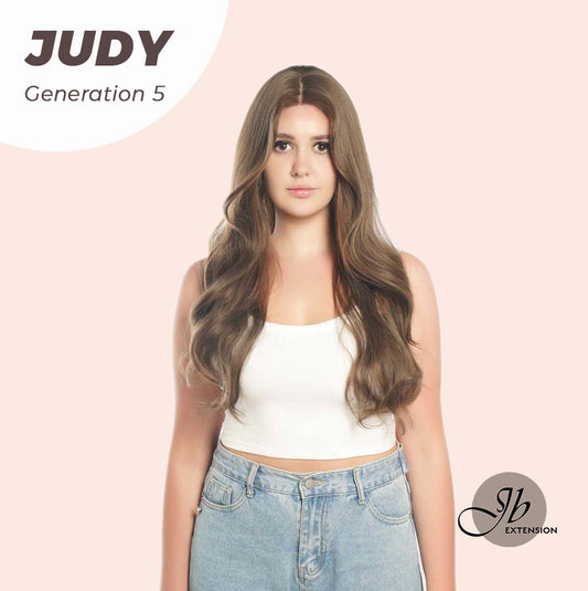 JBEXTENSION GENERATION FIVE 26 Inches Long Curly Brown Color Wig JUDY G5