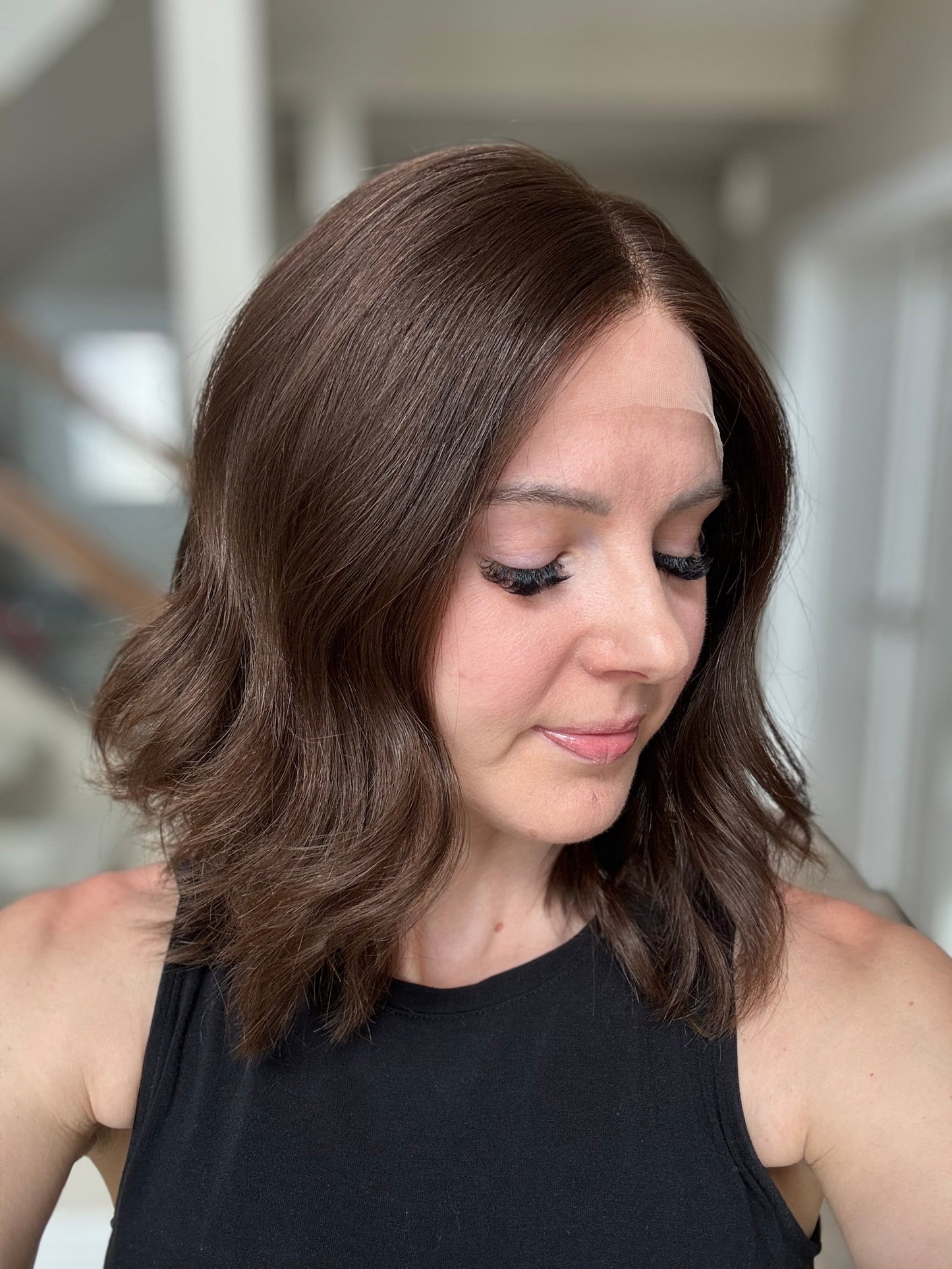 Euro Wig #11: 14" Medium Brown Luxury Cap (S)