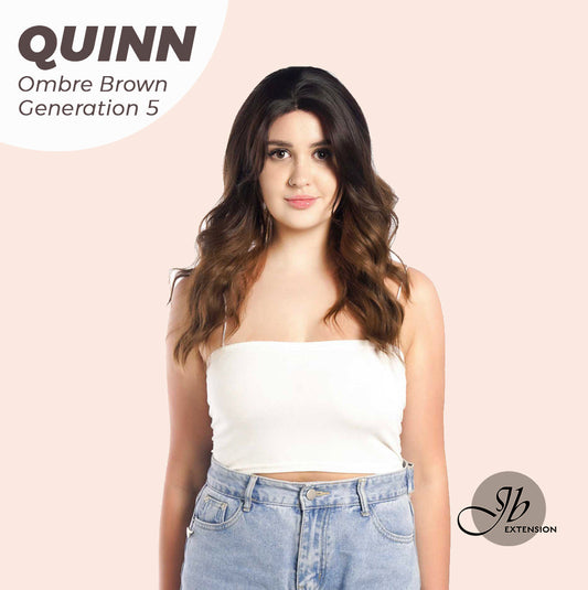 JBEXTENSION GENERATION FIVE 20 Inches Ombre Brown Body Wave Wig QUINN OMBRE BROWN G5