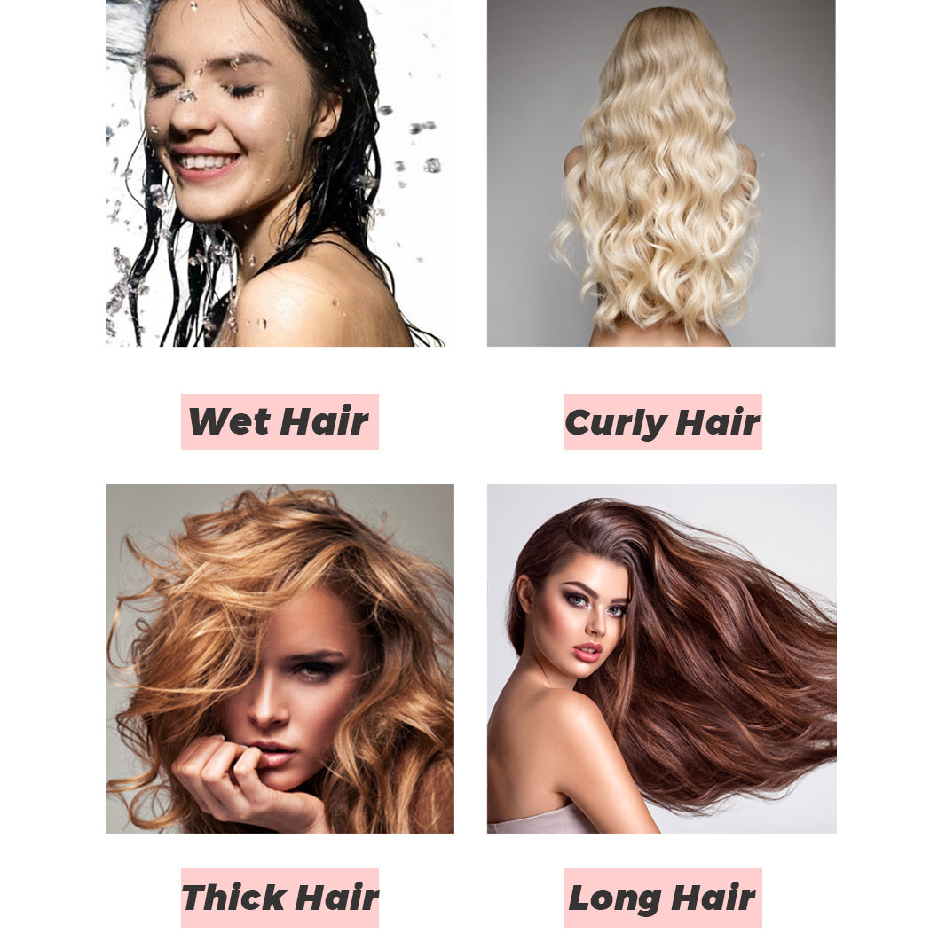 JBextension Wide Tooth Comb - Wide Toothed Detangling Long Wet Curly Hair Combs Curl Perm Brush