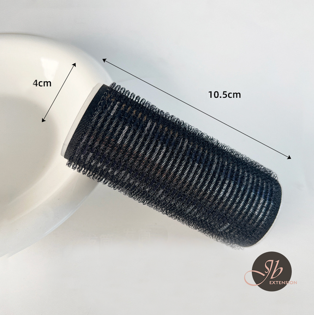 JBEXTENSION 1 Pcs Long Hair Rollers for Bangs Aluminum Core Curlers Thermal Self Grip Roller for Short, Long and Medium Hair Women Hairstyle