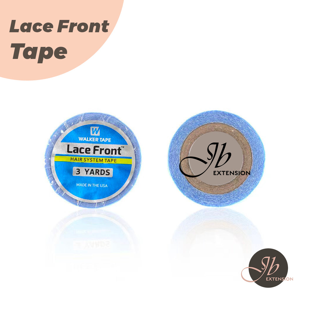 JBextension 3 Yards 1cm Wide Lace Front Support Wig Tape Double Sided Waterproof Super Hold Adhesive for Wig Hair Extension Hair Pieces Lace Wigs