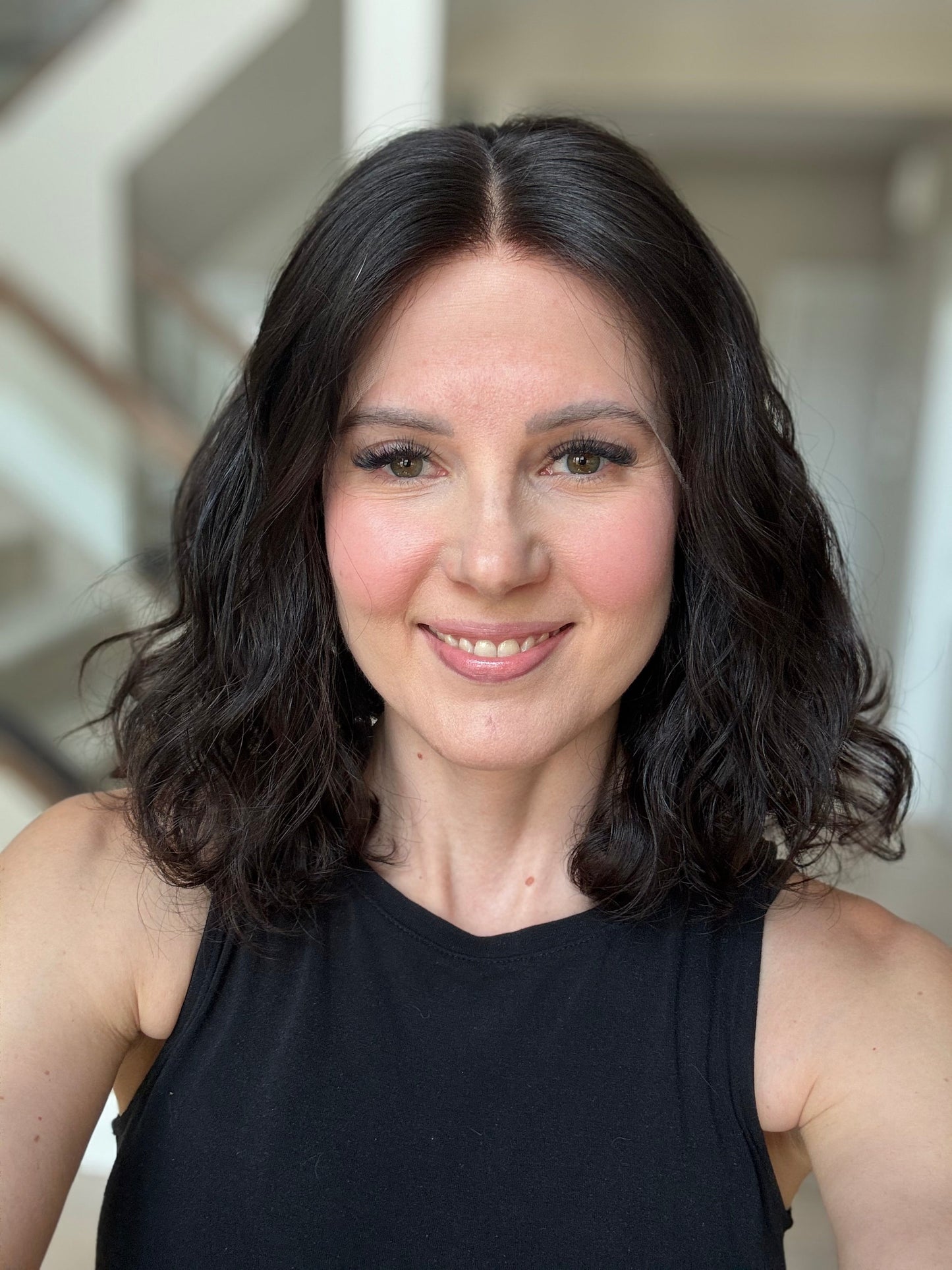 14" Mira Wavy Luxury Cap Lace Top Wig (M) (FINAL SALE)