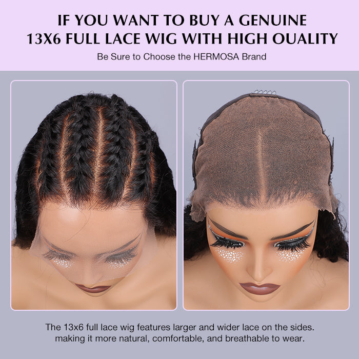 4C Edges Lace Front Bob Wig Glueless Curly Human Hair Wig with Pre Plucked Hairline 220% Density