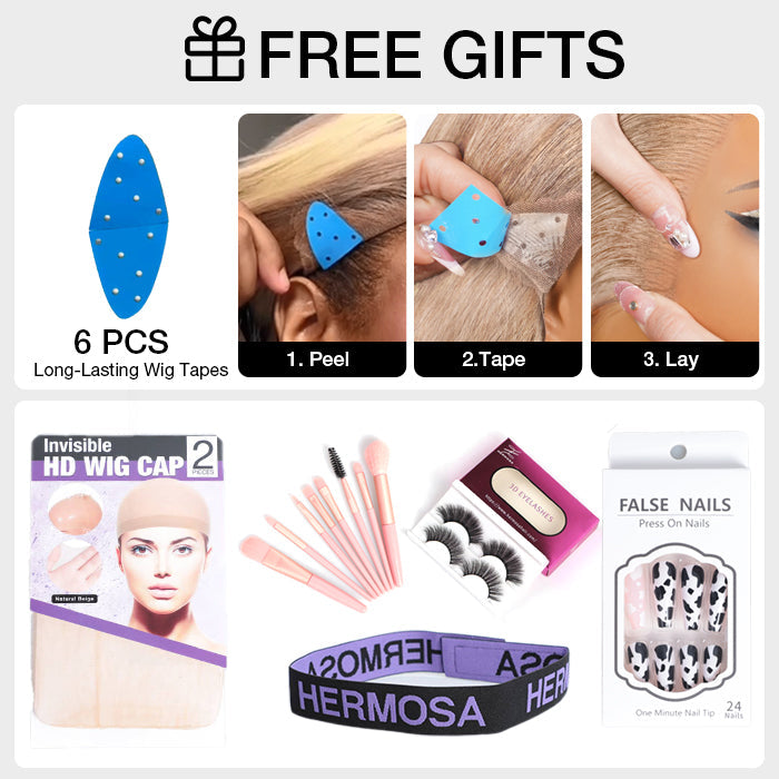 #613 Blonde Body Wave Pull Go Drawstring 13x6 Full Lace Front Glueless Wig