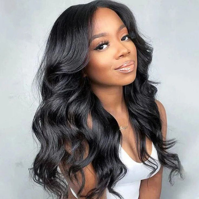 2 Wigs Set | #4 Brown Body Wave 13x4 HD Lace Frontal Wig & 8x5 HD Lace Bleached Knots Glueless Wig