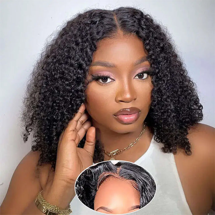 3 Wigs Set  | #1B/27 Highlight Body Wave 8x5 Pre Cut Lace Wig & Glueless  Curly Short Bob Wigs & Straight 5x5 HD Lace Short Bob Wig