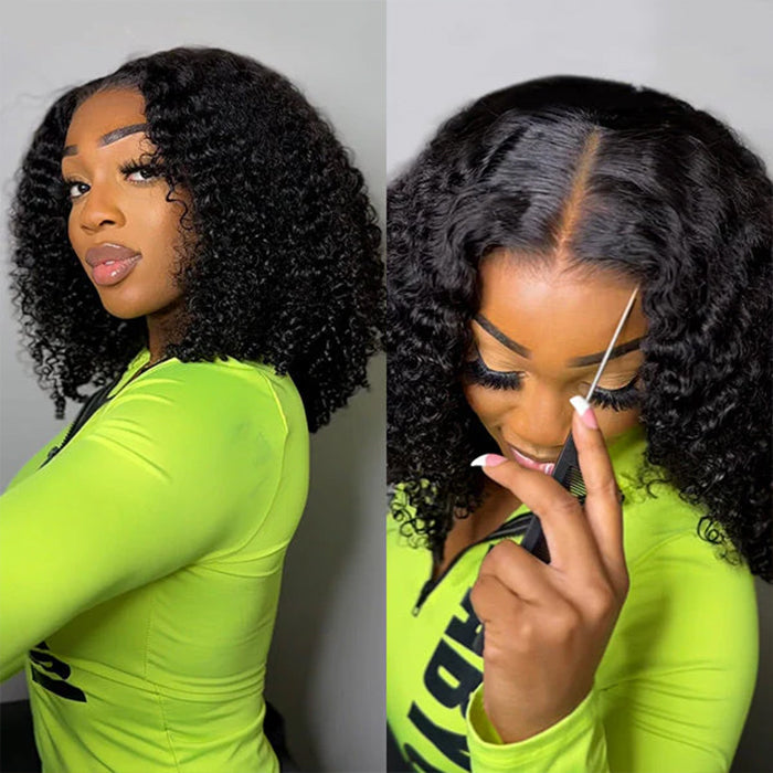 3 Wigs Set  | #1B/27 Highlight Body Wave 8x5 Pre Cut Lace Wig & Glueless  Curly Short Bob Wigs & Straight 5x5 HD Lace Short Bob Wig
