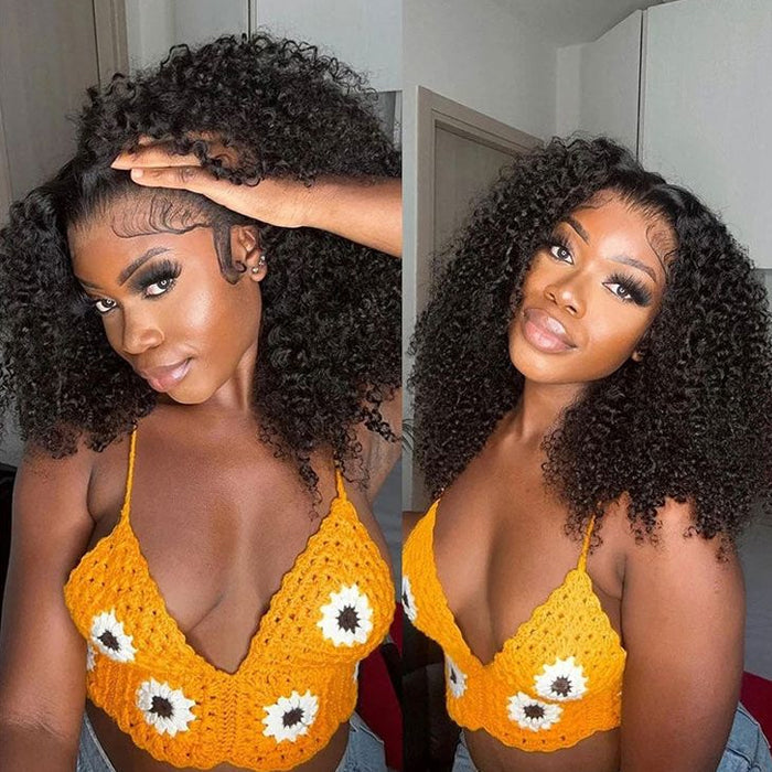 3 Wigs Set  | 13x4 Skinlike HD Lace Curly Wig & 8x5 Glueless Lace Curly Short Bob Wigs & Straight 5x5 HD Lace Short Bob Wig