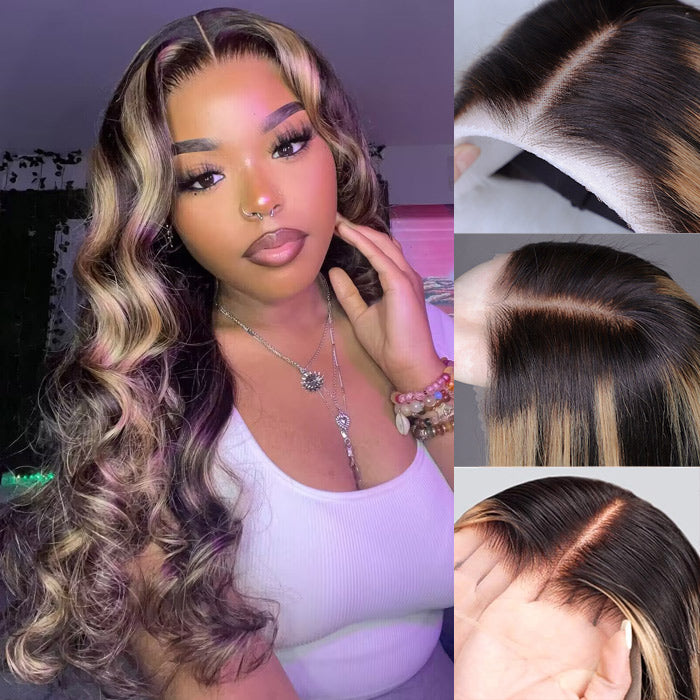 3 Wigs Set  | #1B/27 Highlight Body Wave 8x5 Pre Cut Lace Wig & Glueless  Curly Short Bob Wigs & Straight 5x5 HD Lace Short Bob Wig