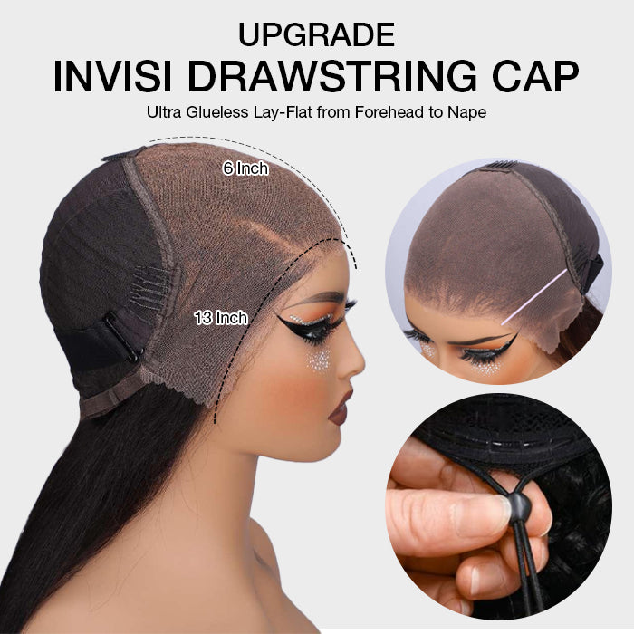 300% Density Curly Wigs Super Double Drawn Virgin Human Hair HD Transparent Lace Front Wigs Salon-Quality