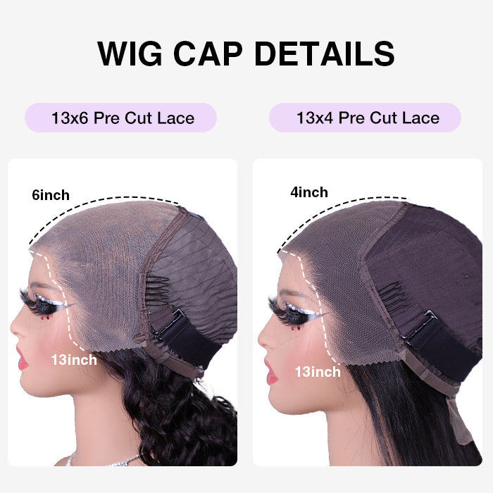 Curly Wig 13x6 Real Ear To Ear Lace Frontal Pre-All Wig Pre-Cut Lace Frontal Super Secure Wig