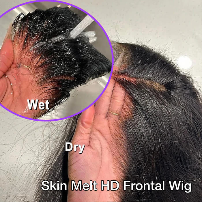 250% Density Full Curly HD Lace Front Wigs Pre bleached Glueless Ready To Go Human Hair Wigs