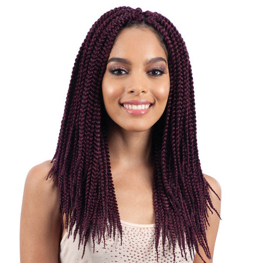 Model Model Glance Pre-Looped Crochet Braid - LARGE BOX BRAID 14"