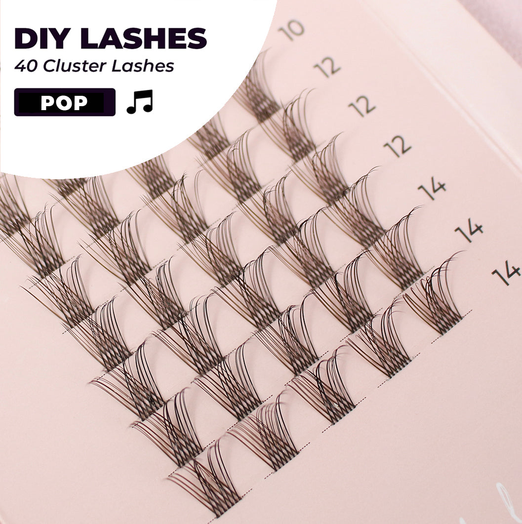 JBEXTENSION DIY EYELASHES - POP( Individual Lashes)